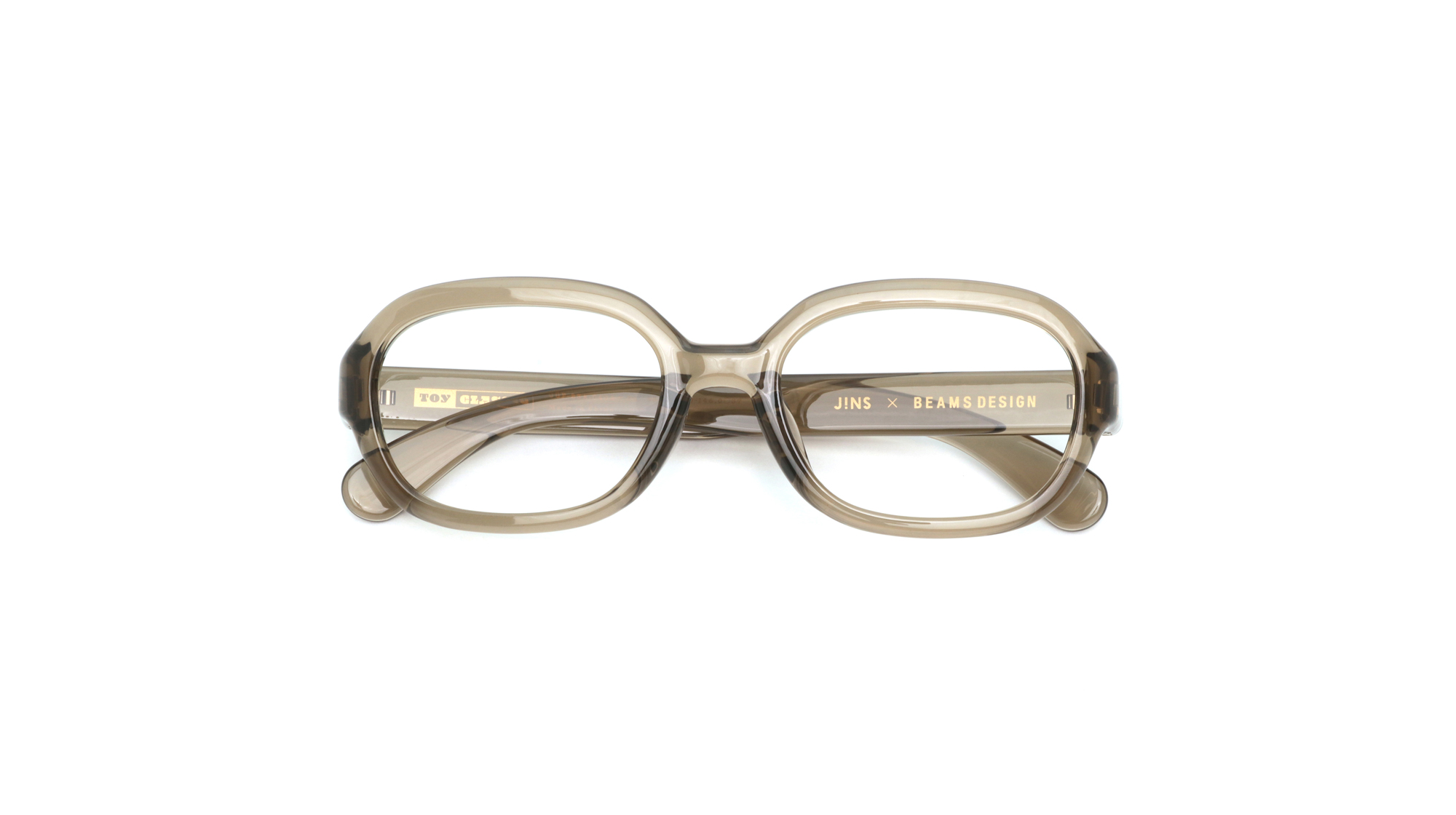 同梱不可】 JINS×BEAMS DESIGN-Toy ブラック Classic- メガネ・老眼鏡