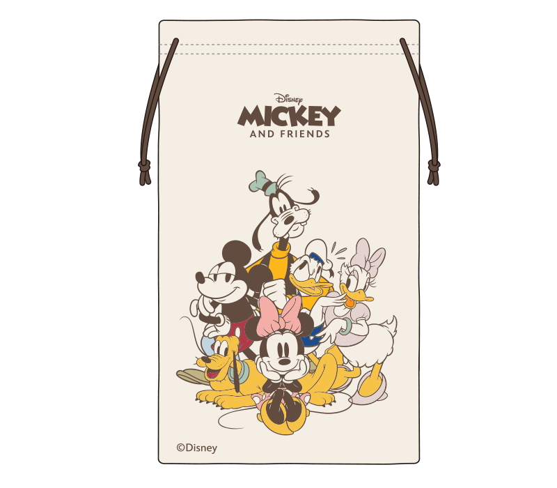 Mickey＆Friends デザイン オリジナルケース付き