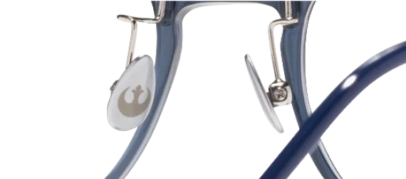 JINS/STAR WARS（ジンズ/スターウォーズ・マンダロリアン）コラボ眼鏡（メガネ・めがね）・サングラス MUF-24S-158_58 R2-D2 モデル