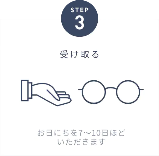 受け取る